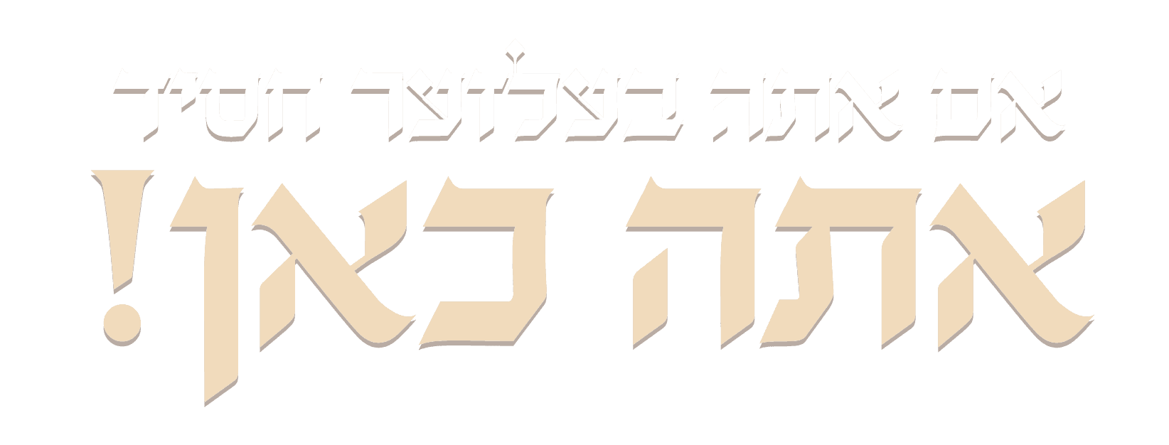אם אתה בעלזער חסיד — אתה כאן!